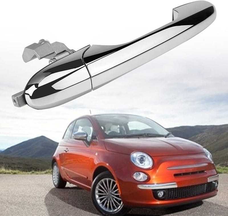 Dioche Türgriff Aussentürgriffe, Linkslenker rechts Beifahrerseite Aussentürgriff für Fiat 500 12-18