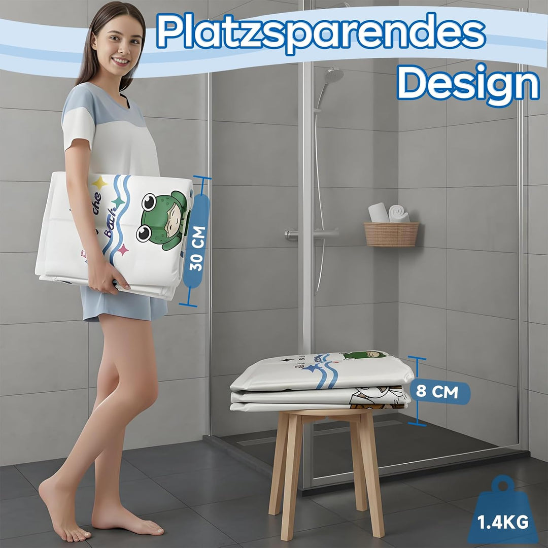 WAVYEASE Neue Design Tragbare Badewanne für Kleinkinder - Faltbare Sitzbadewanne für Kinder, Sekunde