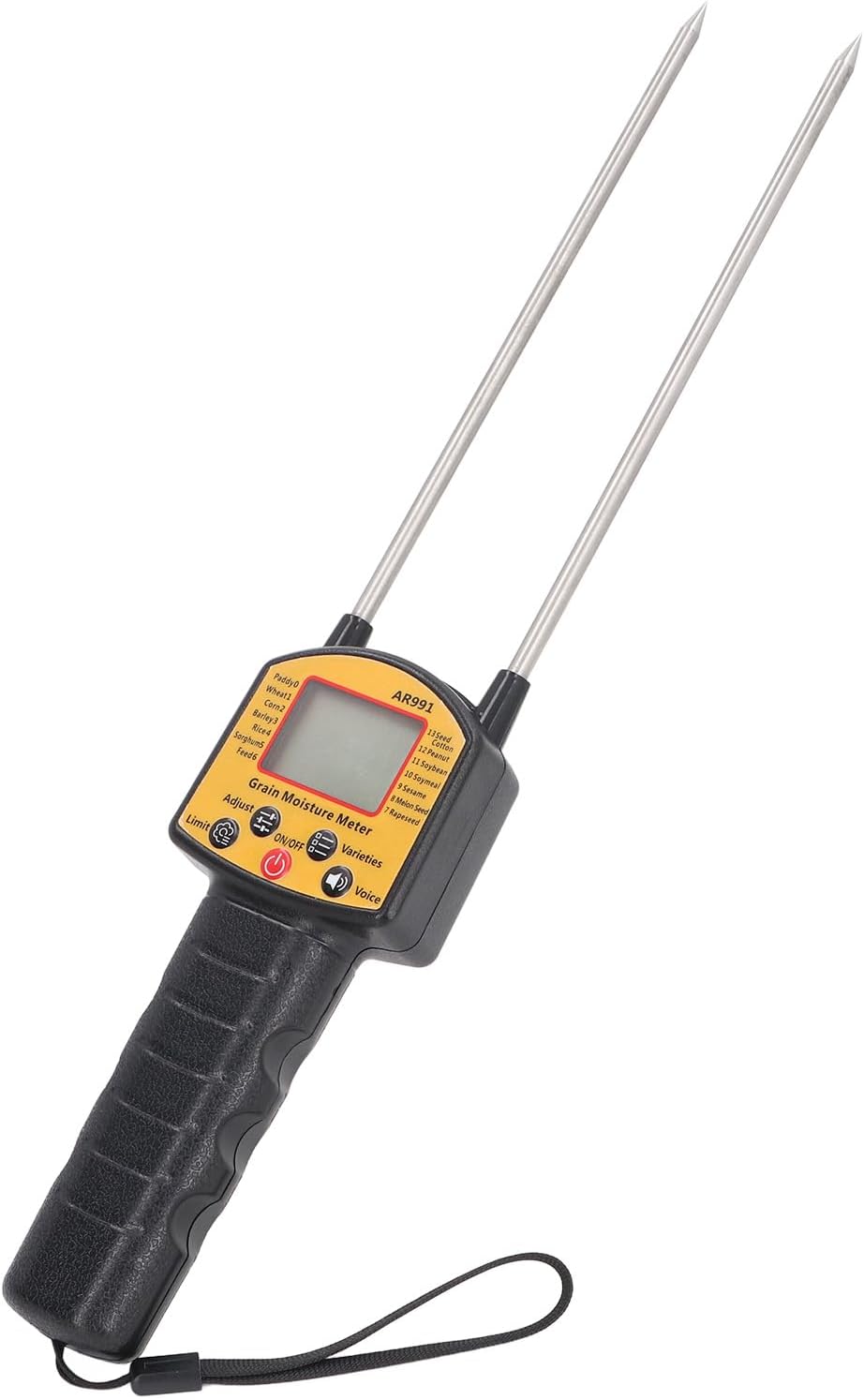 Tragbares Heu-Feuchtigkeitsmessgerät, Präzises Heu-Feuchtigkeitsmessgerät mit Sonde und Sprachübertr