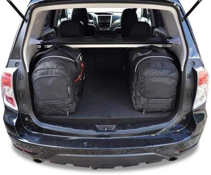 KJUST Dedizierte Reisetaschen 4 stk kompatibel mit SUBARU FORESTER III (SH) 2008-2013