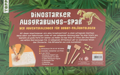 Dinosaurier - Der Ausgrabungs-Adventskalender. 24 coole Überraschungen zum Ausgraben und Entdecken: