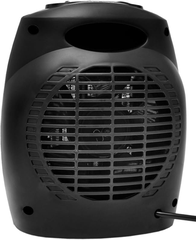 Adler AD7702 Keramik-Standheizung, 1500 W, mit verstellbarem Thermostat - Schwarz