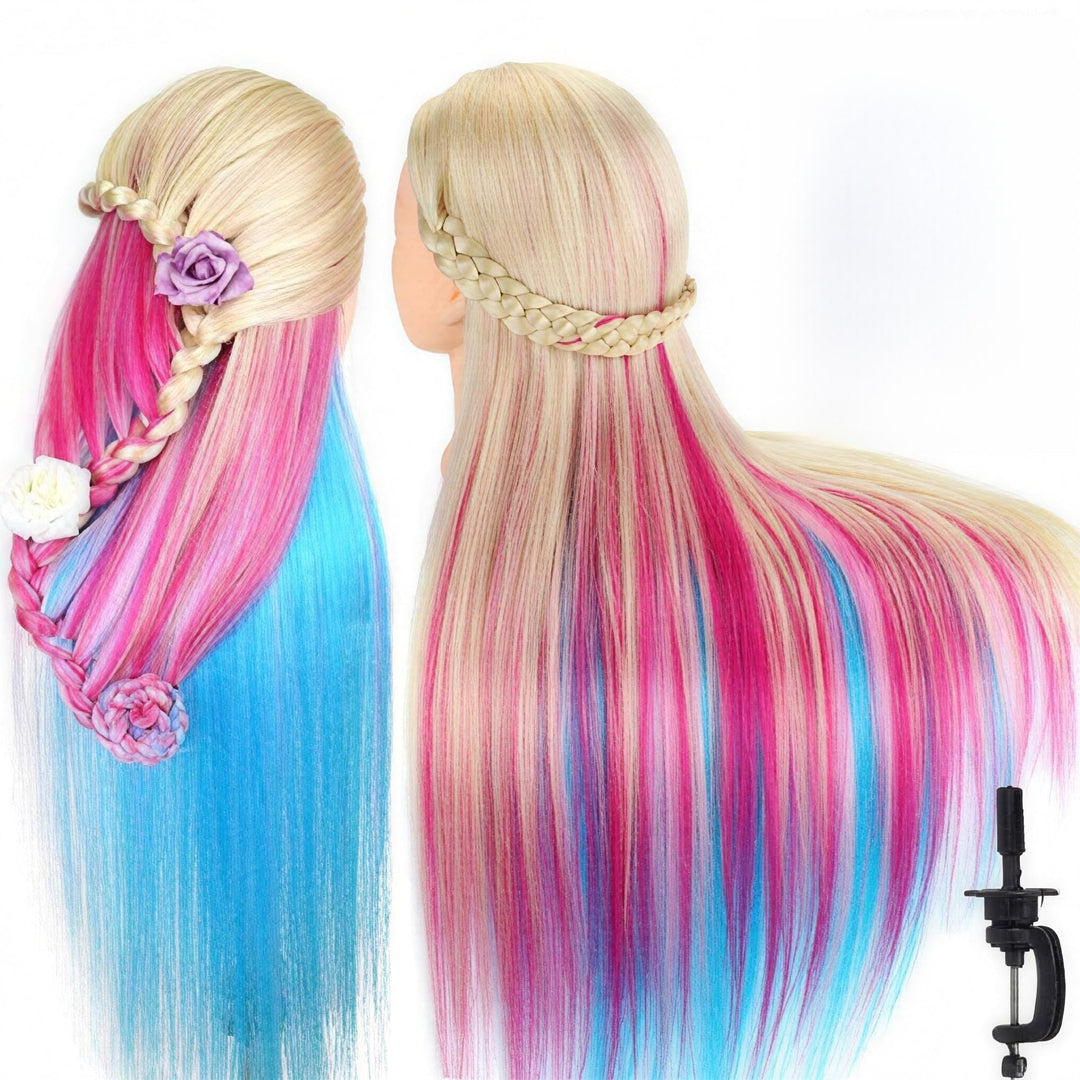 TopDirect 75cm/29.5 Zoll Trainingsköpfe für Friseure Übungskopf Friseurkopf Friseursalon Puppenkopf