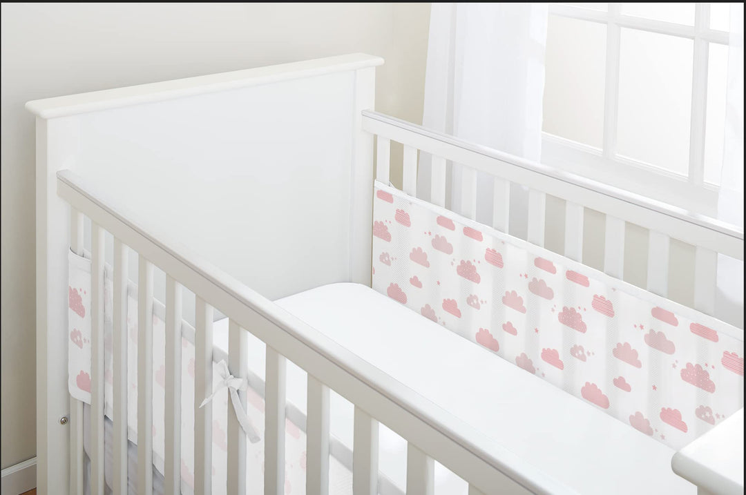 BreathableBaby, Klassische 3 mm atmungsaktive Netzeinlage für Kinderbetten mit 120 x 60 cm oder 140