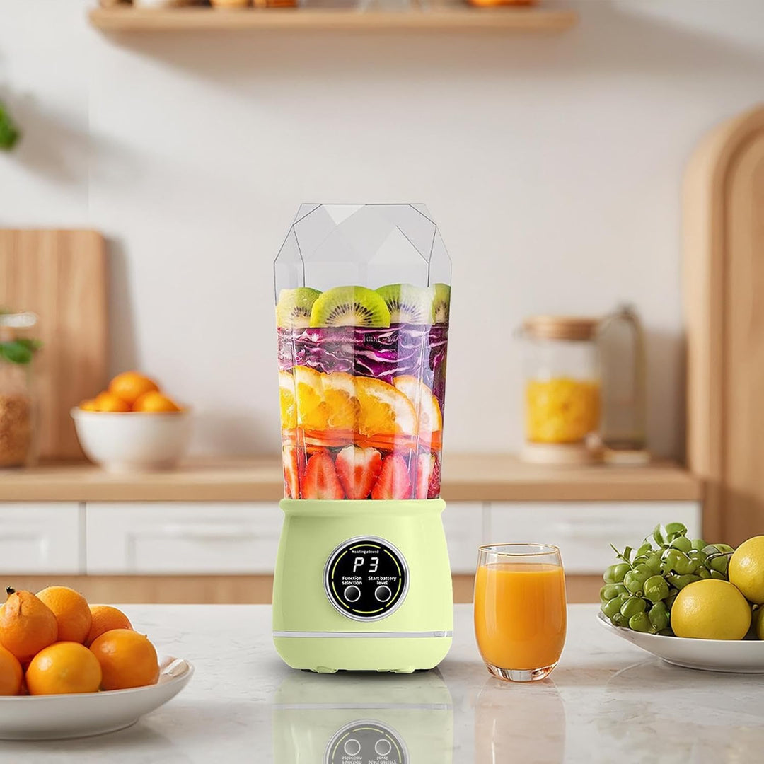 Kabelloser Und Tragbarer Mixer - 550 ml Persönlicher Tragbarer Kabelloser Mini Mixer,Mini Reise Ents