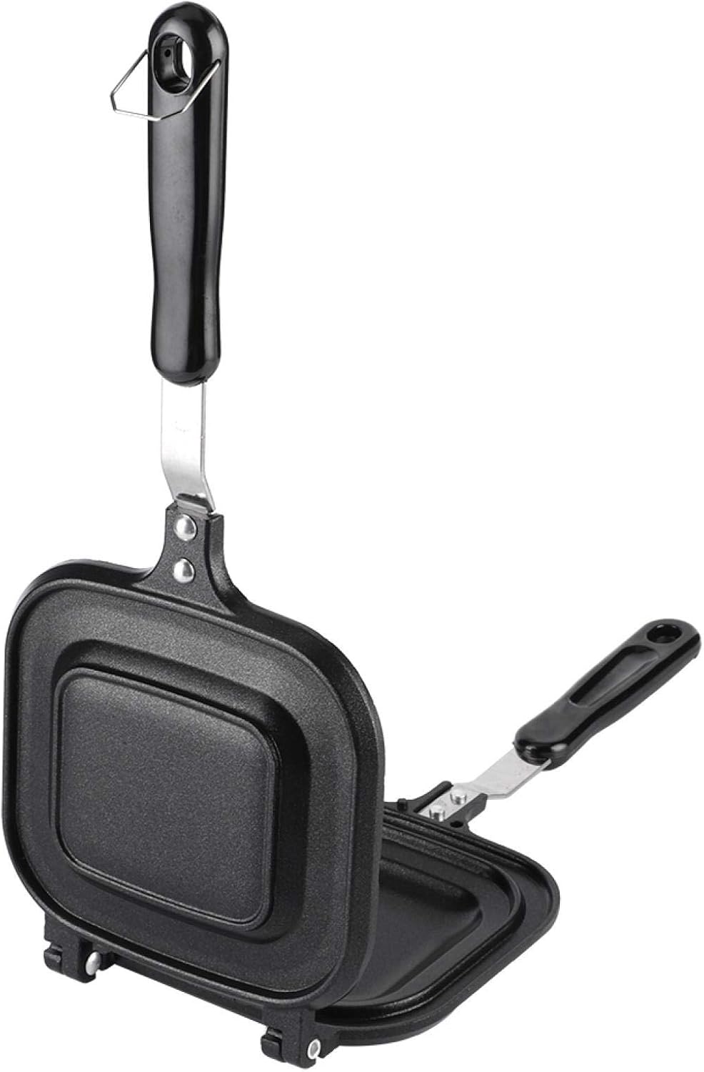 Sandwichmaker, Grillpresse, doppelseitiges, langlebiges Aluminium-Multifunktionsgerät zum Braten von