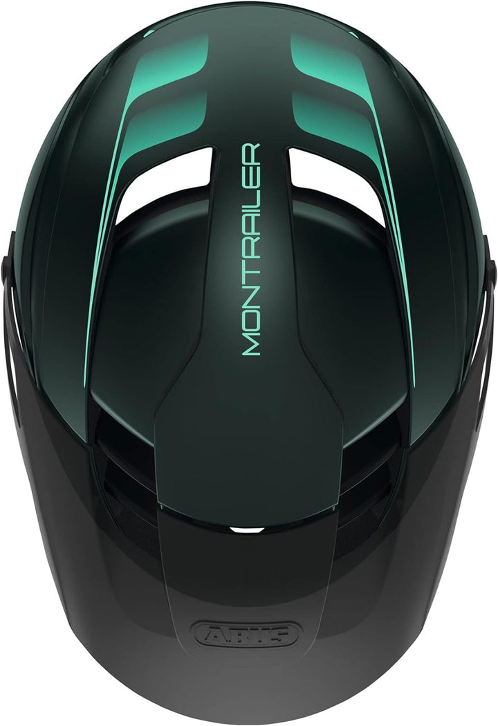 ABUS Mountainbike-Helm MonTrailer - Robuster Fahrradhelm für den Geländeeinsatz - Unisex L (58-61 cm