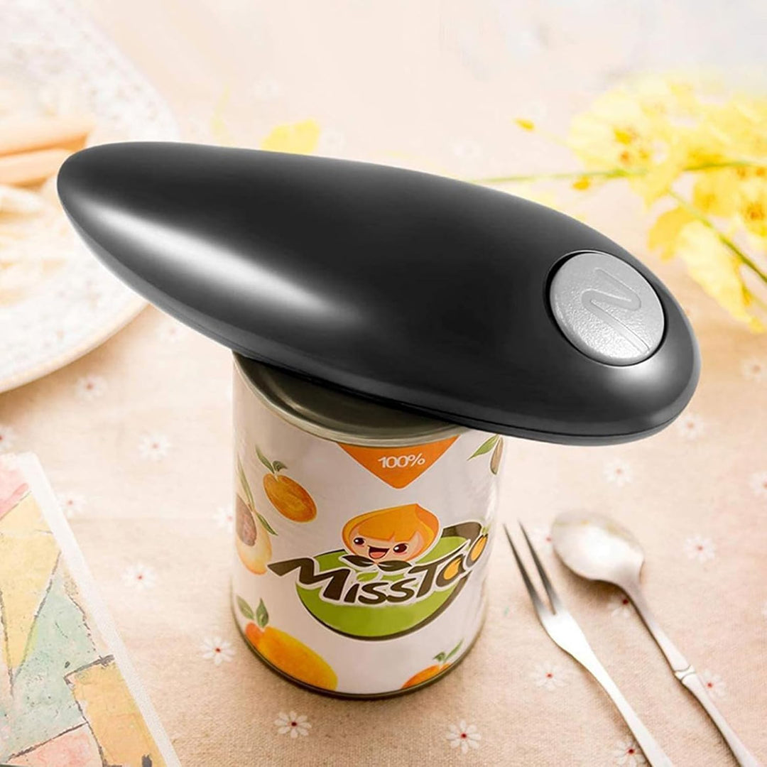 Dosenöffner Elektrisch, One-Touch Batteriebetriebener Dosenöffner Leicht zu Öffnende Runde Dosen all