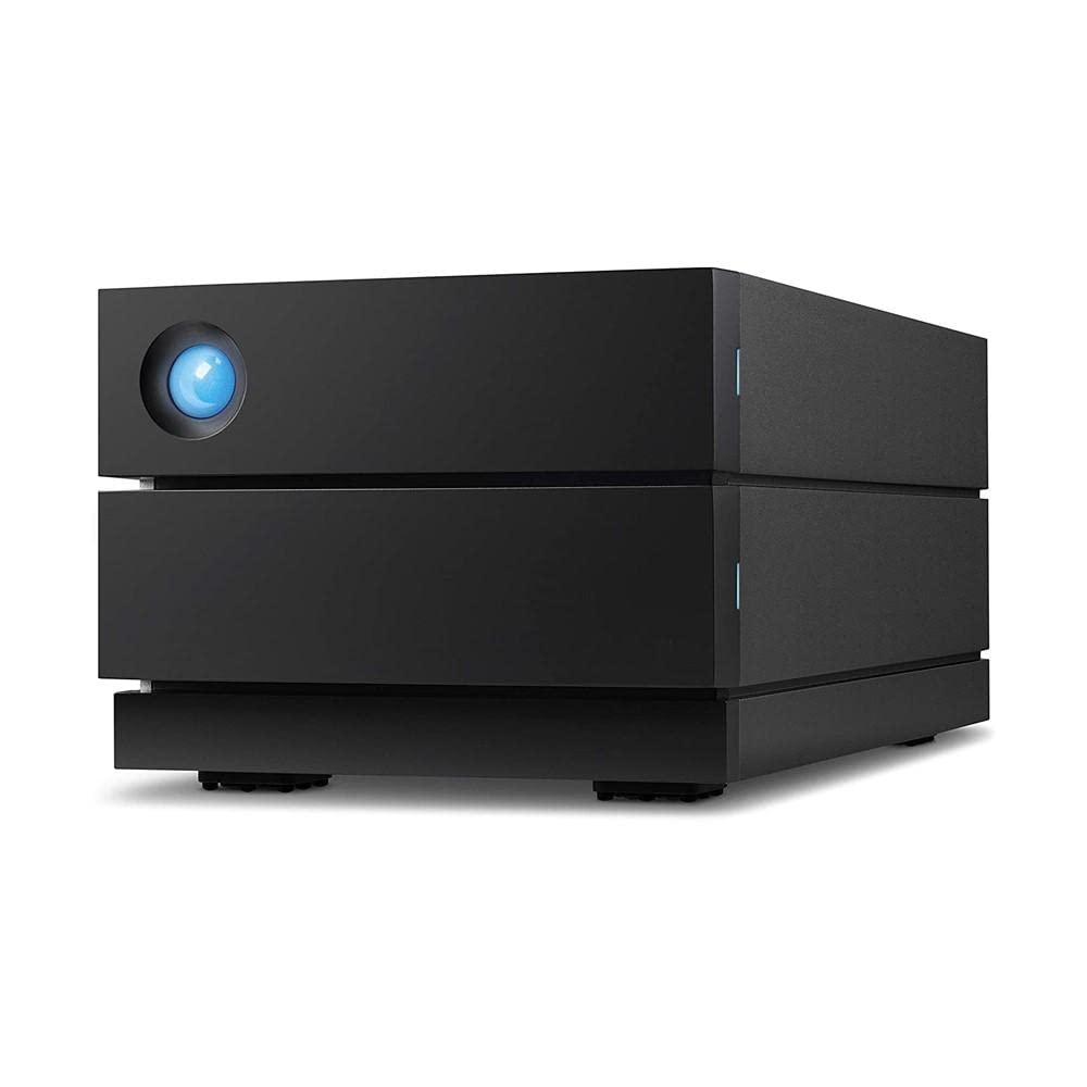 LaCie 2big RAID USB-C, Enterprise HDD 8TB externe Festplatte, 3.5 Zoll, RAID 1, 2, USB-C, PC & Mac,