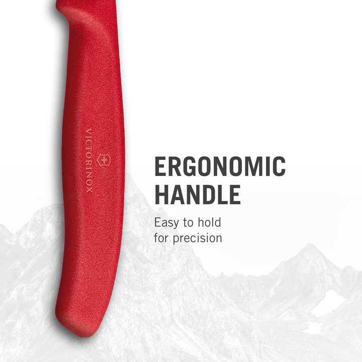 Victorinox, Swiss Classic, Profi Gemüsemesser-Set, 6-teilig, Extra Scharf, Robuster Kunststoffgriff,