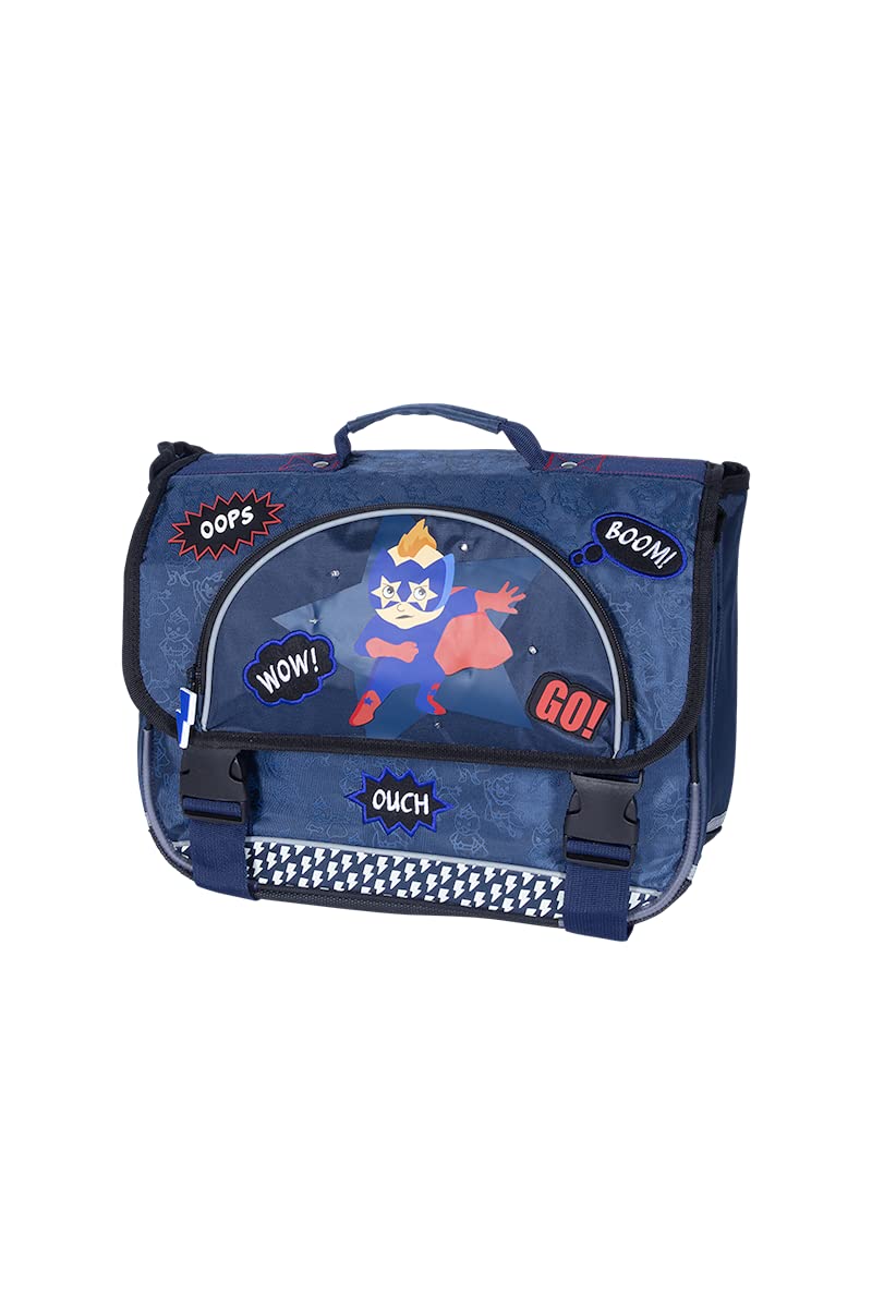 ICU Hero Schulranzen, 36 cm, 2 Fächer, Blau
