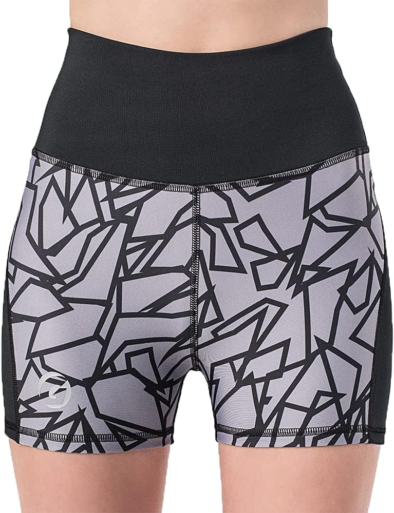 GIPARA Fitness Womens Sports Leggins Leggings, Schwarz, S