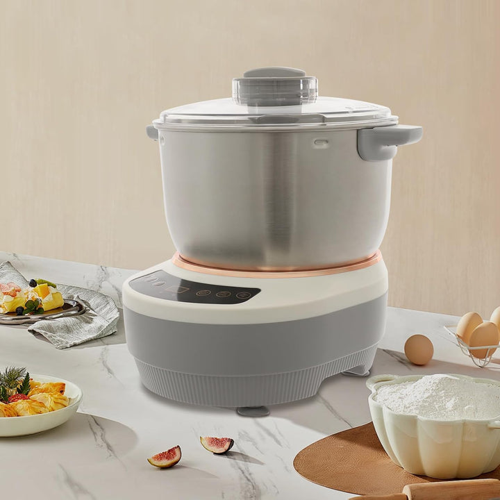 7L Vollautomatische Teigmaschine, Teigknetmaschine mit 45 ℃ Konstante Temperatur Fermentfunktion Ein