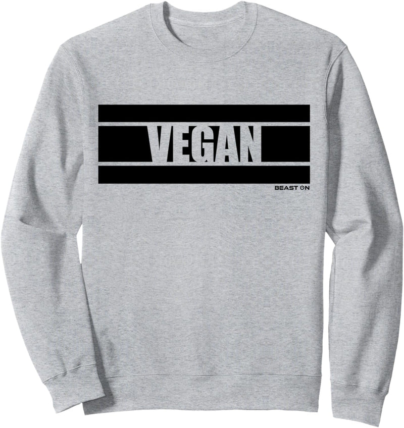 Vegan Fitness Veganer Vegetarier Gym Motiv Fitness Design Sweatshirt