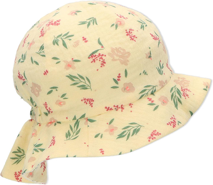 Sterntaler Mädchen Sonnenhut Fleuro Hut 45 vanille, 45 vanille