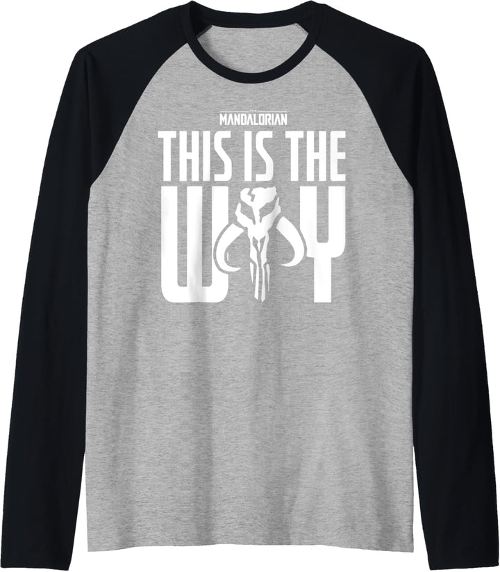 Star Wars Mandalorian Large Mythosaur This Is The Way Raglan