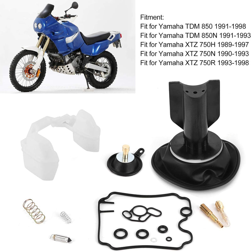 Vergaser Vergaser-Umbausatz, 2-Satz-Motorrad-Vergaser-Reparatur-Reparatursatz Umbauwerkzeug Metall +