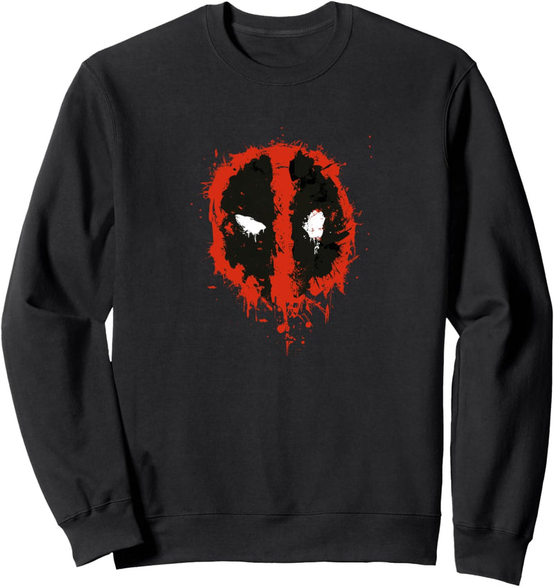 Marvel Deadpool Paint Logo Sweatshirt