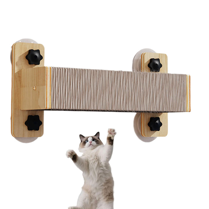 Wandregale Für Katzen-Platzsparendes Wandregal für Katzen mit Halterung,Kletterwand mit Liegeplatz,