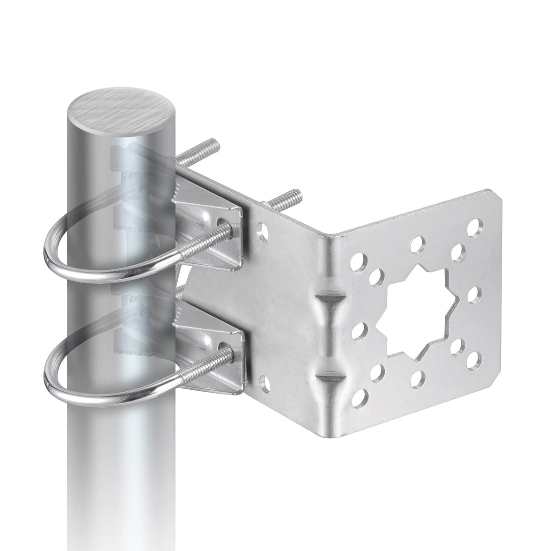 Eightwood L Kiefer Antennenhalter mit U-Schrauben Einstellbare Winkelhalterung Anti-Rost Fertiger An