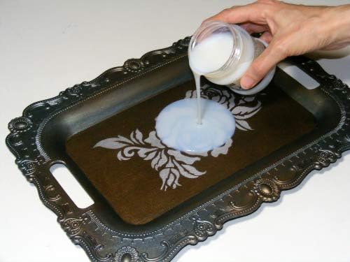 Zita`s Creative Glanz Glasur - 230ml. Glasurlack, Pouring Glaze, Dickflüssiger Lack, Hochglanz-Besch