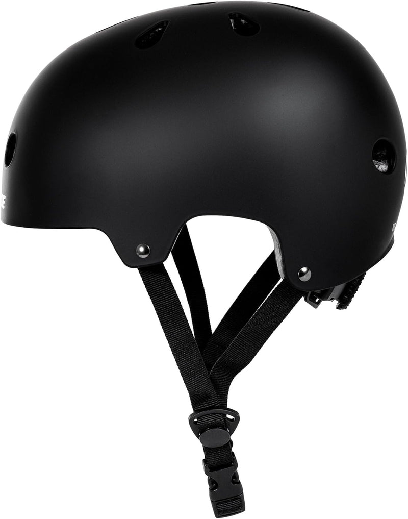 Powerslide Ewachsene Helm Urban Black 2 für Inline, Skateboard, Fahrrad, Scooter 50-54, 50-54