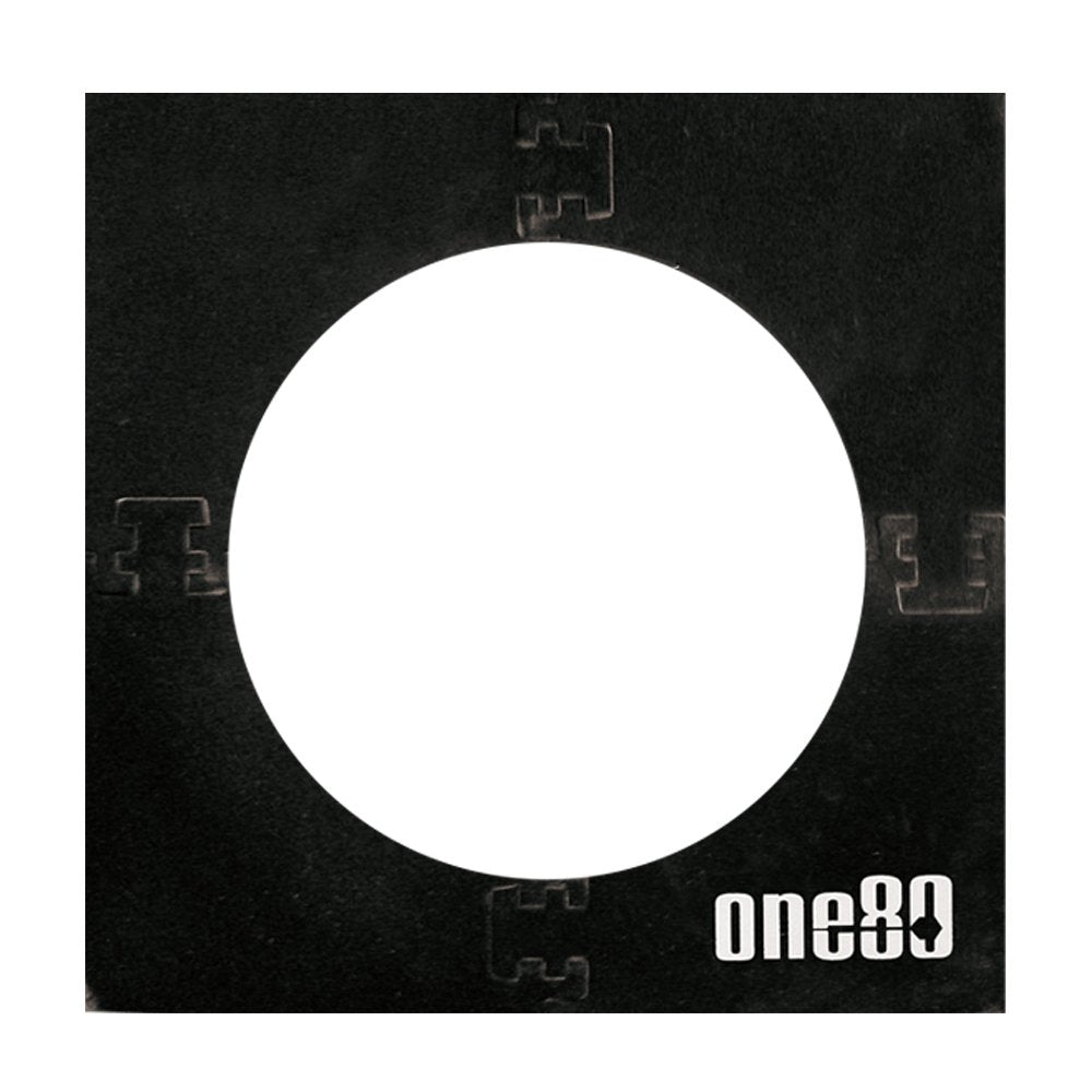 ONE80 Zubehör Square Knock-Down Dartboard Surround, schwarz, 2617