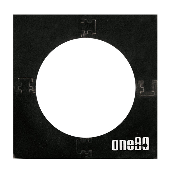 ONE80 Zubehör Square Knock-Down Dartboard Surround, schwarz, 2617