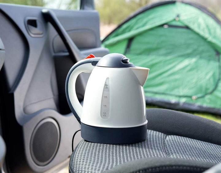 Lescars Wasserkocher 24 Volt Lkw: Lkw- und Wohnmobil-Wasserkocher für 24-V-Anschluss, 240 Watt, 800
