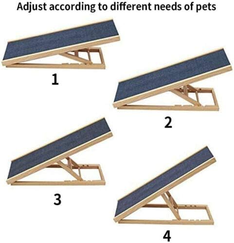 Hundetreppe Auto klappbar Kletterhilfe, Hunderampe für Katzen grosse und kleine Hunde,Bett Sofa Auto
