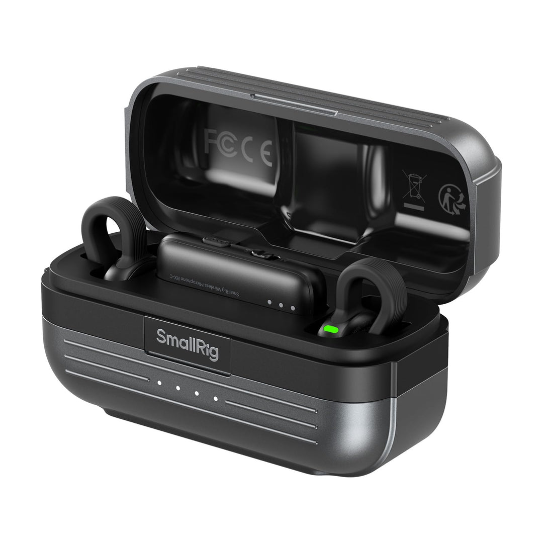 SMALLRIG S70-C2 Wireless Microphone with USB-C Adapter for Phones (Black) 5717