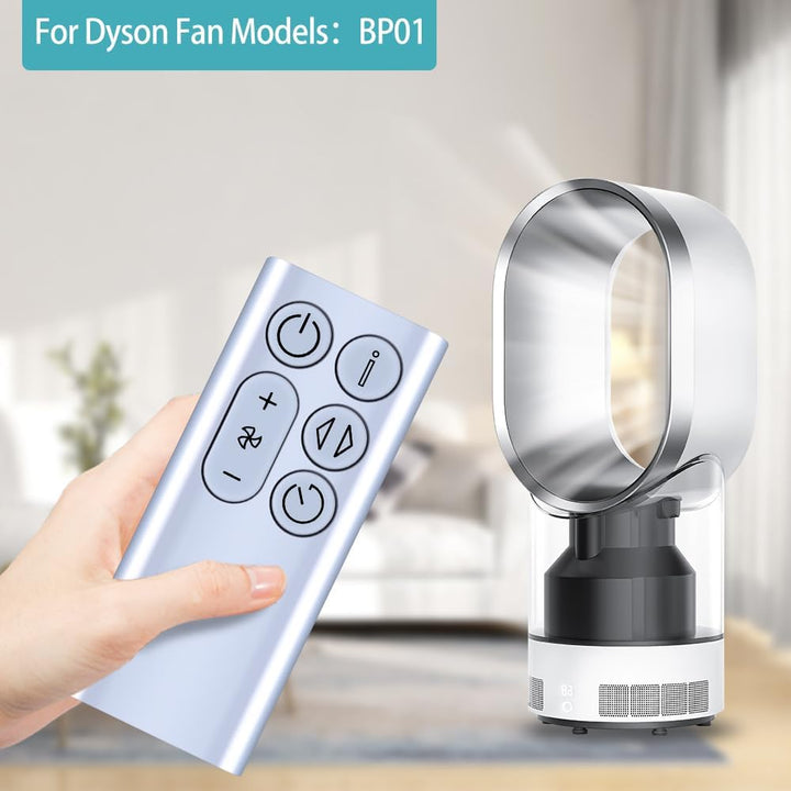 Neu Leafless Fan Fernbedienung Kompatibel mit Dyson BP01 Pure Cool Me-Luftreiniger Ventilator, Silbe