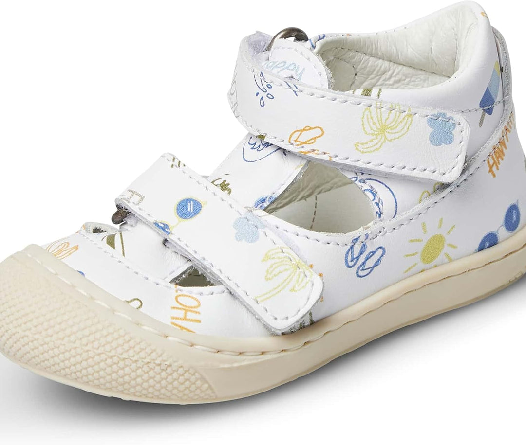 Naturino PUFFY-Halb geschlossene Sandalen 17 EU Weiss, 17 EU Weiss