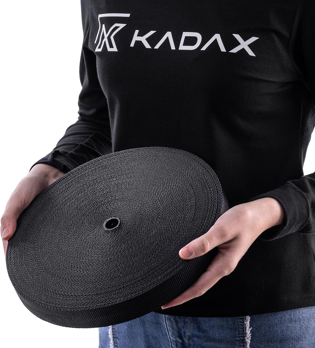 KADAX Baumbindeband 30mm x 50m, Bindeband zur sicheren Befestigung von Bäumen & Sträuchern, Baumbind