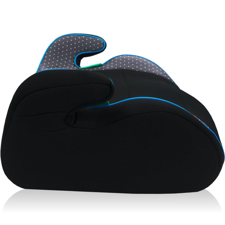 2er SET Sitzerhöhung für Kinder zwischen 125 cm und 150 cm (SCHWARZ/GRAU/BLAU)