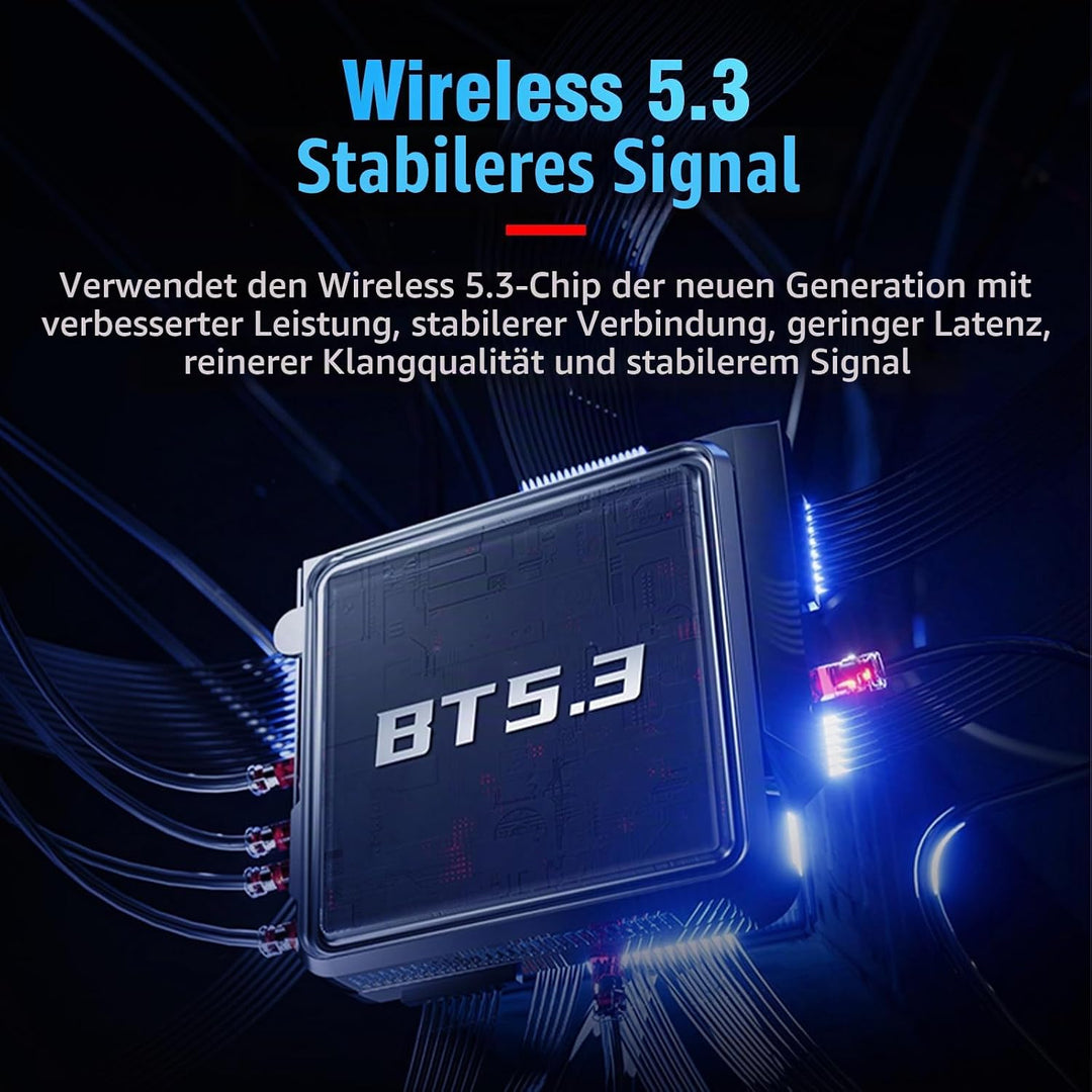 Motorrad Headset,VR2 Motorrad Bluetooth Headset,RGB Schillernde Lichter,DSP&amp;CVC Doppelte Geräuschunt