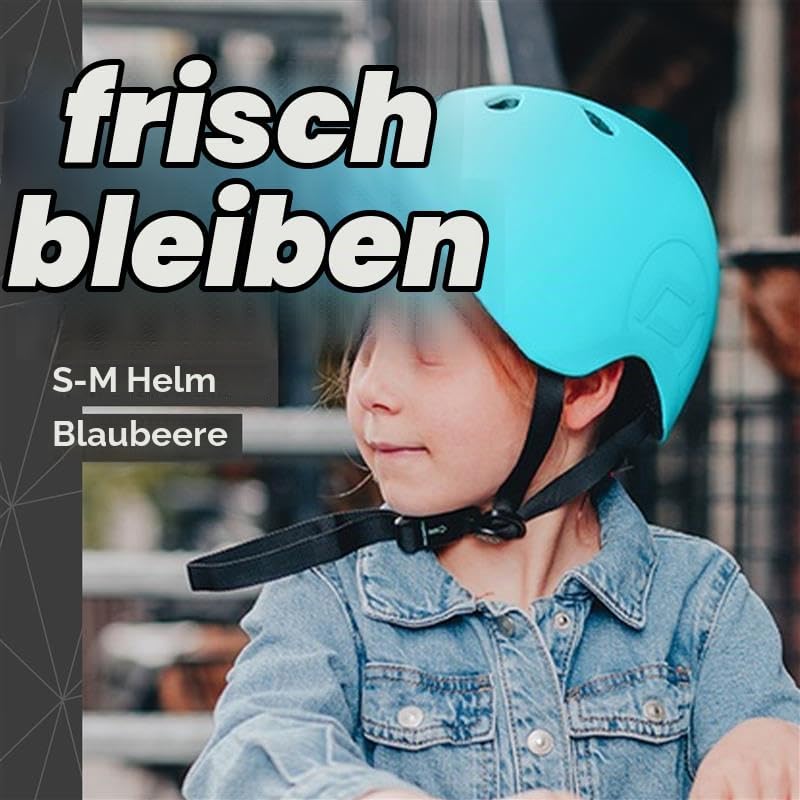 Scoot &amp; Ride, S - M Size Kids Helmet blueberry, blueberry