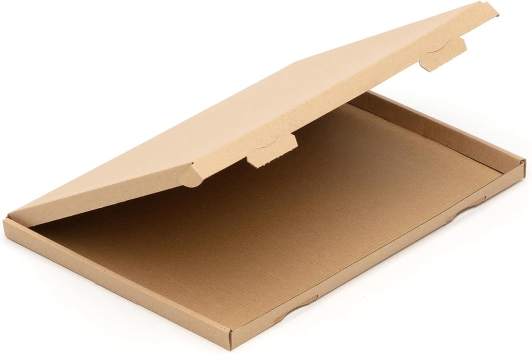 KK Verpackungen 100 x Grossbriefkartons DIN A4 für die Post 332 x 245 x 15 mm Braun