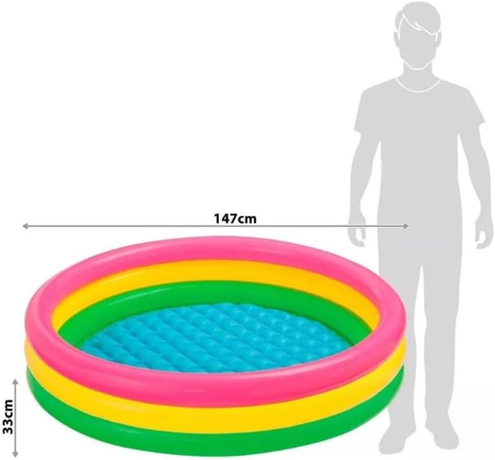 Intex Sunset Glow Aufblasbarer Pool 150 x 30 cm