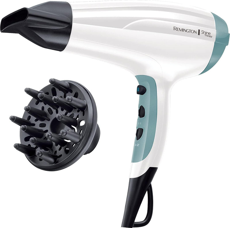 Remington Haartrockner Ionen [leicht & leise] Shine Therapy (2300 Watt, leichtes Gewicht & geringe L