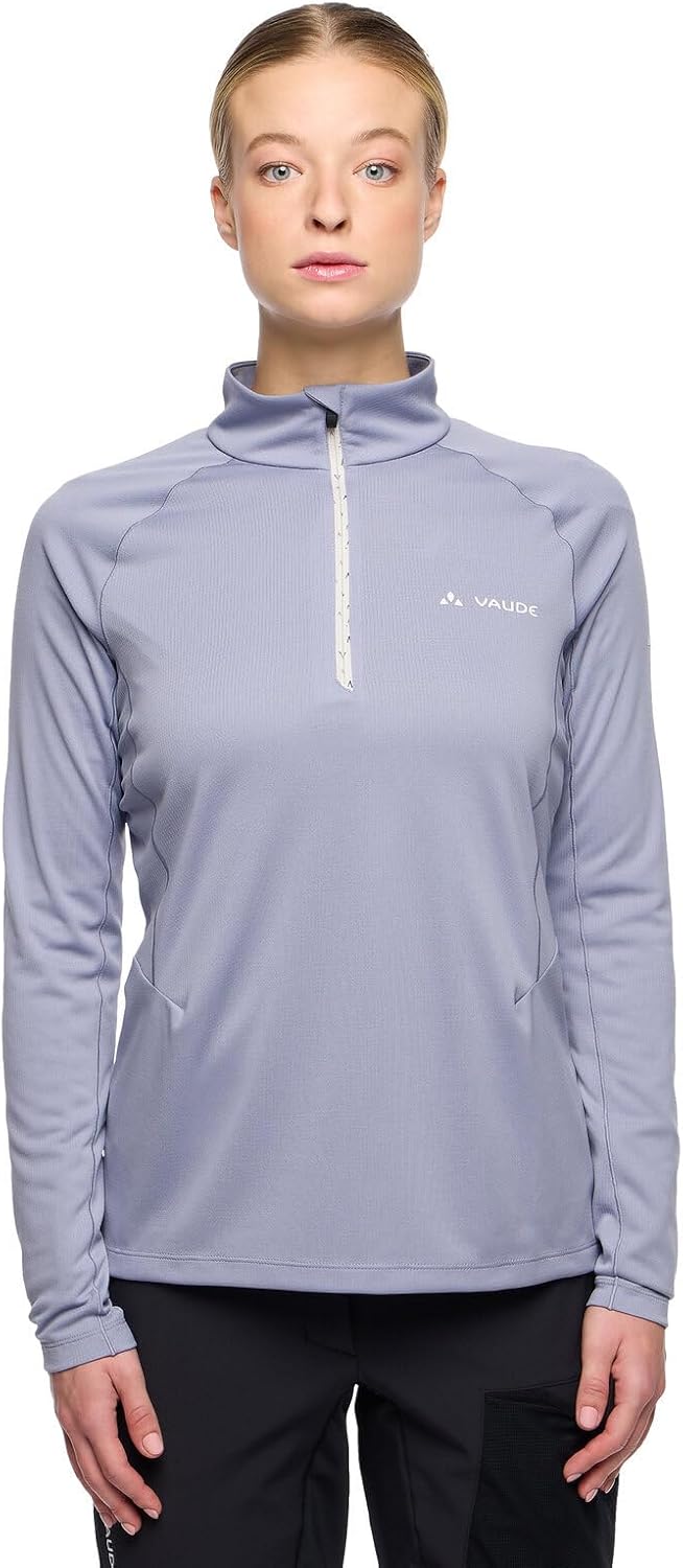 VAUDE Damen Women's Larice Light Shirt Ii Pullover 36 Dark Iris, 36 Dark Iris
