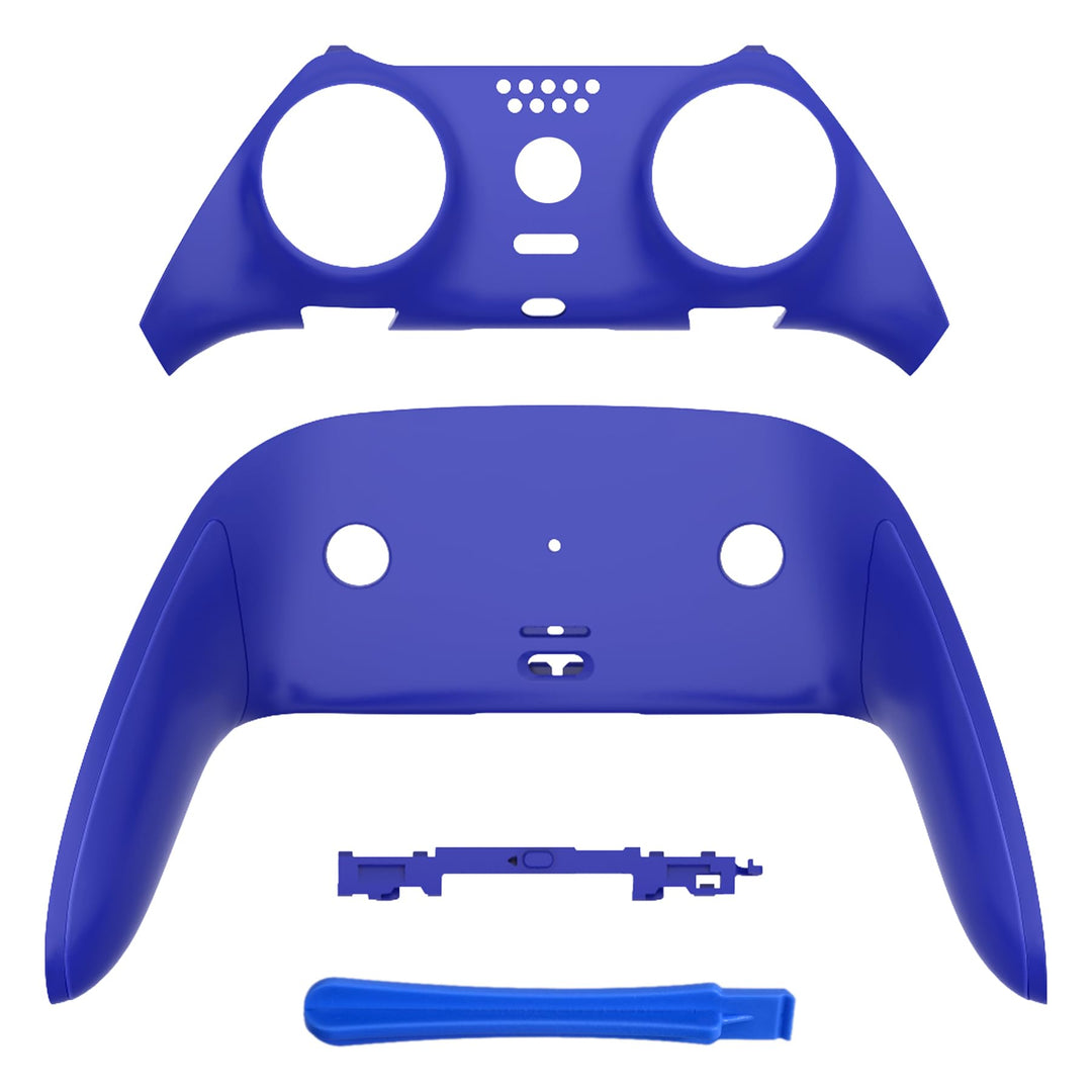eXtremeRate Dekorative Zierleiste, kompatibel mit PS5 Edge Controller, DIY-Ersatz, Vorder- und Rücks