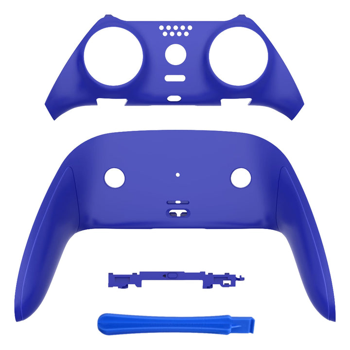 eXtremeRate Dekorative Zierleiste, kompatibel mit PS5 Edge Controller, DIY-Ersatz, Vorder- und Rücks