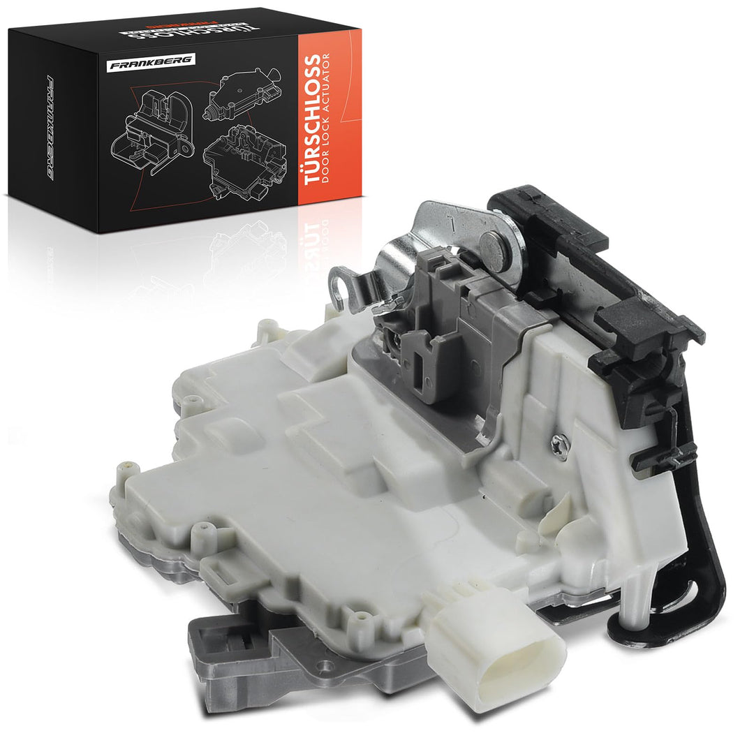 Frankberg Heckklappenschloss Hinten Links 8-Polig Kompatibel mit Altea 5P1 MPV 1.2L-2.0L 2006-2010 A