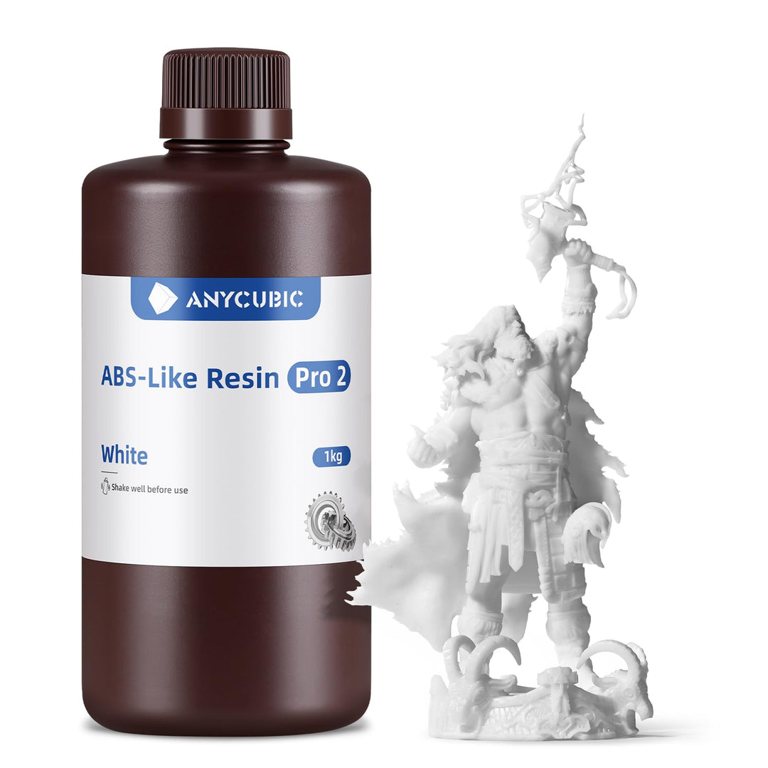 ABS-Like Resin Plus, ANYCUBIC 3D Drucker Resin mit Ausgezeichneter Härte und Zähigkeit, Lange Konser