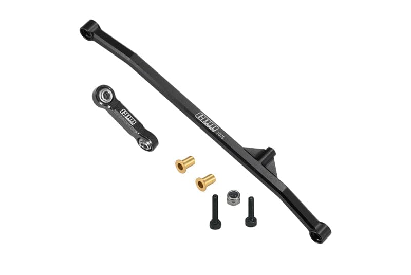 GPM Aluminium 7075 Steering Tie Rod & Drag Link for Losi 1/18 Mini LMT 4X4 Brushed Monster Truck RTR