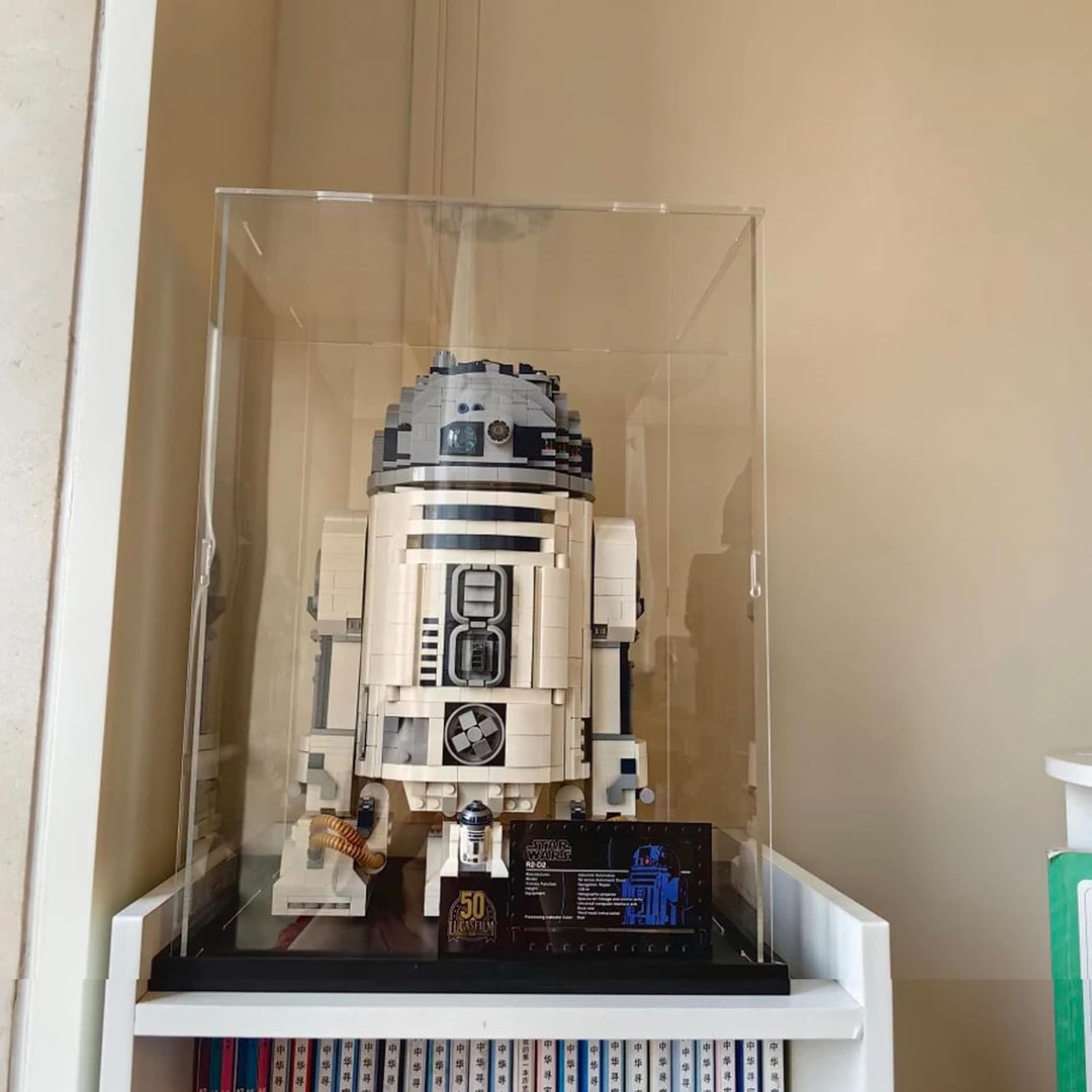 Acryl Vitrine Klar für Lego Actionfiguren Funko Pop Modell Skulptur Transparenter Plexiglas Display