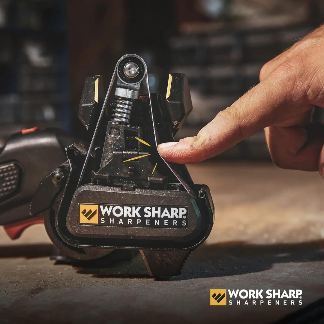 WORK SHARP® WSKTS Belt Kit 80/220 / 6000 - Premium Ersatz Schleifband Set für Knife & Tool Sharpener
