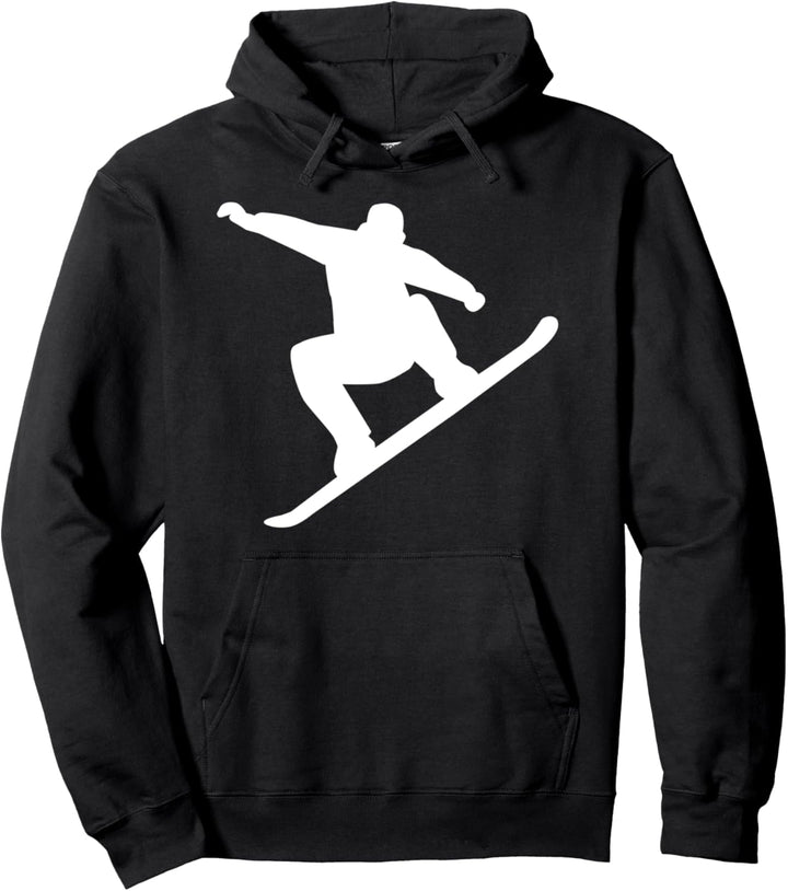Freestyle Snowboarder Pullover Hoodie
