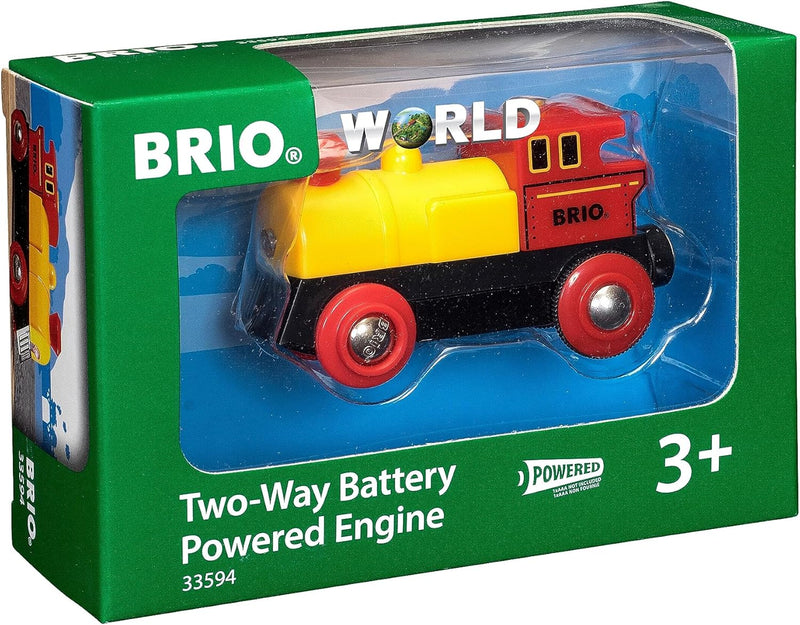 BRIO World 33594 - Gelbe Batterielok 9 x 3.7 x 5cm, 9 x 3.7 x 5cm